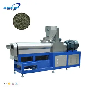 Zhuoheng sortie d'usine naufrage flottant poisson alimentation granulés extrudeuse faisant la machine pour la pisciculture