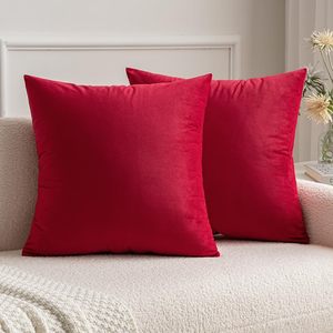 Fundas de Almohada Cuadradas con Cierre de Cremallera, Diseño de Celebridades, Terciopelo Transpirable, para Sofá, Dormitorio, Auto, 18x18 Pulgadas - Product Image 4