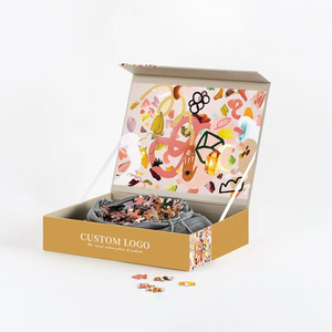 Caja <span class=keywords><strong>de</strong></span> Regalo <span class=keywords><strong>de</strong></span> Papel Rígido Plegable Negra con Cierre Magnético, Diseño Personalizado, Simple, Bajo Pedido Mínimo, para <span class=keywords><strong>Pequeñas</strong></span> Empresas - Product Image 3