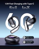 BT 5.4 OWS AI Dil Çevirmenli Kulaklık, 144 Çevrimiçi Dil Gerçek Zamanlı Çeviri Kulak İçi Kulaklık, Seyahat İçin Yeni