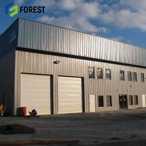 Structure en acier fabriquée, structure en acier préfabriquée moderne avec certification CE pour atelier industriel - Product Image 2