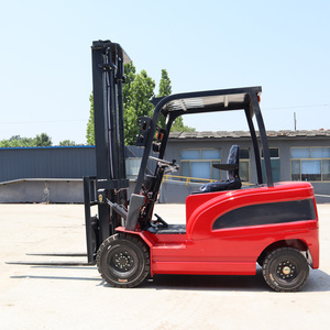 Carretilla elevadora eléctrica de <span class=keywords><strong>4</strong></span> ruedas, nuevos productos de China, fabricante de 2 toneladas, 3 toneladas, 1 tonelada, carretilla elevadora eléctrica de batería completa a la venta - Product Image 1