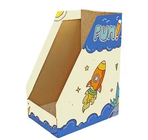 Caja de Casa de gato plegable de cartón corrugado de envío rápido 3 días - Product Image 5