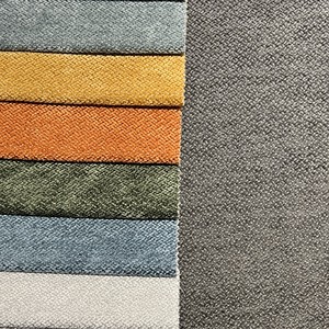 Nuovo Arrivo Tessuto per Divani in Ciniglia 100% Poliestere, Tessuto per Tappezzeria in Ciniglia Tinto in Filo, Resistente all'Abrasione - Product Image 4