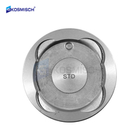 Piston Mesin Ukuran Standar OEM 7AFE OEM 13101-16150 Berlapis Timah, Kit Piston 7AFE untuk Mesin Bensin TOYOTA, Suku Cadang Piston