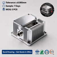 Pièces usinées CNC en aluminium et acier inoxydable de haute précision, finition anodisée rouge, services d'usinage CNC sur mesure, brochage de fils