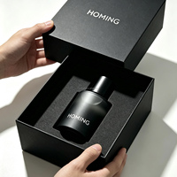 Botol Parfum Kaca Tebal 30ml Model Silinder Tutup Emas Logo Kustom, Botol Parfum Mewah Bulat Semprot Kosong