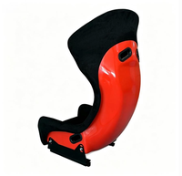 Siège baquet de course multi-usage LK, simulateur de cockpit, pour gaming, bureau, e-sport, dossier haut, style GT, avec rail coulissant en L, universel