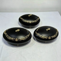Lot de 3 chauffe-plats isothermes géants 4L 5L 6L avec base trépied, marmite commerciale pour buffet, service de Ramadan, mariage, fête