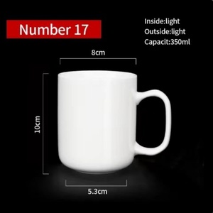 Canecas de Porcelana Brancas Beiges Personalizadas por Atacado, Ecológicas, Duráveis, de Grau Alimentício, Resistentes ao Calor, Personalizadas para Chá e Café - Product Image 2