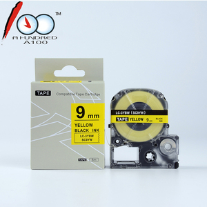 Cartuccia di Nastro Compatibile 9mm per Etichettatrice Epson Kingjim <span class=keywords><strong>LC</strong></span> 3TLW Nastro Tepra - Product Image 3