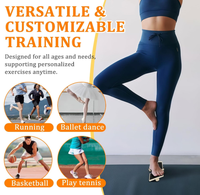 Planche d'équilibre réglable pour l'entraînement de la stabilité à une jambe, équipement d'exercice simple pour les pieds, idéal pour la force des chevilles et des pieds - Vente en gros