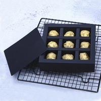 Fabrication de papier de carton doux emballage de luxe diviseur de boîte-cadeau pour bonbons chocolat biscuit