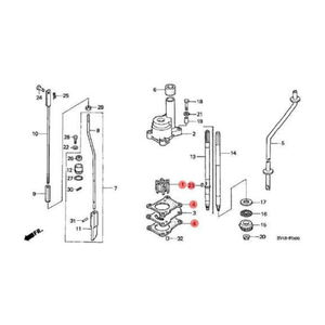 06192-ZV4-000 pompa ad acqua girante Kit per <span class=keywords><strong>Honda</strong></span> <span class=keywords><strong>Marine</strong></span> 9.9HP 15HP bf9 BF15 4-Stroke fuoribordo 06192-ZV4-A00 04999-ZV6-000AH - Product Image 2