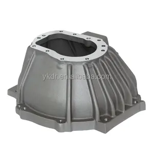 Pemasok die casting aluminium pabrik pengecoran gravitasi aluminium klasik perumahan bel truk sebagai sampel atau gambar dengan pengecoran pasir flensa aluminium