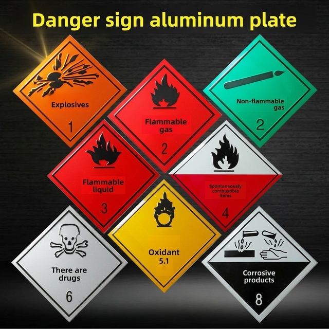 Custom Biohazard Sign Stickers Warning Labels Universal Biohazard Symbol Durable Decals for Hospital Industrial & Workshop Use