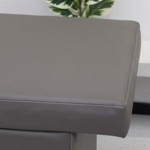 Hochwertige Moderne Weiße Salon-Haarwaschliege mit Weichem Design und Acryl-Leder-Material für den Export - Product Image 3