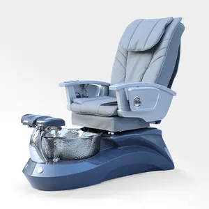 Modern Luxury Beauty Nail Salon Furniture Supplier Electric Pipeless Foot Spa Massage Pedicure Chair