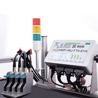 Venta al por mayor Docod T600 TIJ máquina impresora de inyección de tinta de fecha de caducidad impresora de inyección de tinta térmica en línea codificación huevo impresión con 4 cabezales