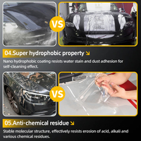 Film de protection de peinture TPU PPF satiné mat 8,5 mil 210 microns, film protecteur transparent pour voiture, 1,52*17m pour berline, camionnette