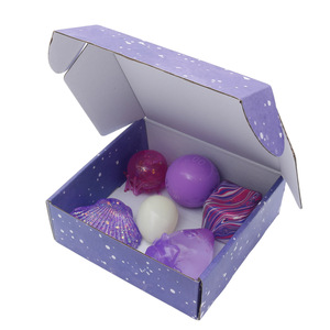 Set <span class=keywords><strong>de</strong></span> 6 Juguetes Blandos Antiestrés <span class=keywords><strong>de</strong></span> Rebote Lento, Juguetes Sensoriales para Apretar, Caja <span class=keywords><strong>de</strong></span> Regalo con Animales y Helados Blandos con Purpurina - Product Image 5