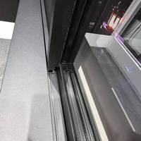 Fenêtres coulissantes horizontales en aluminium 4SG de style moderne, isolation thermique NFRC, verre résistant aux impacts des ouragans pour les hôtels en zone cyclonique