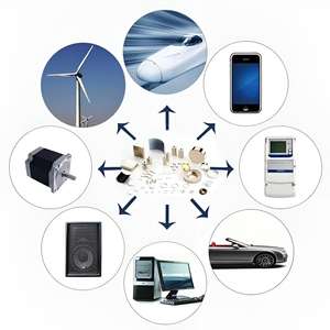 제조업체 맞춤형 N52 실린더 네오디뮴 자석 3x3 6x8 12x12 - Product Image 5