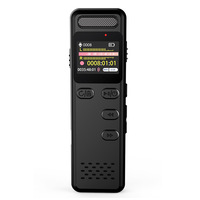 Enregistreur vocal numérique à écran couleur personnalisé, directement de l'usine, lecteur MP3, enregistreur audio portable pour réunions, étudiants, entretiens