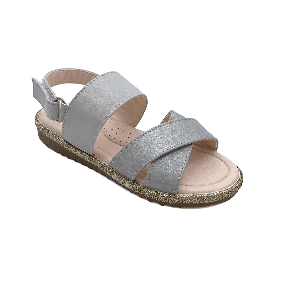 girls sandals 2021 new shoes Breathable Summer children Rubber pu sandals