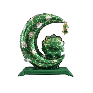 Palloncini a Forma <span class=keywords><strong>di</strong></span> Stella per Feste, Palloncini Decorativi con <span class=keywords><strong>Luna</strong></span> e Stella per Feste, Palloncini in Foglio <span class=keywords><strong>di</strong></span> Alluminio - Product Image 3