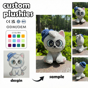 Peluche personnalisée de haute qualité, motif renard ailé, thème fantastique, pour exposition, porte-clés et jouets en peluche sur mesure - Product Image 6