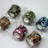 Bande de pansement adhésive élastique respirante non tissée, camouflage, imperméable, pour premiers secours