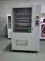 Máquina Expendedora Automática Multifuncional para Bebidas y Aperitivos de Uso Comercial con Pago por Código QR/Efectivo/Monedas/Tarjeta de Crédito