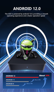 2025ได้รับการรับรองสำหรับ GD2แอนดรอยด์12 4K HD 2.4G/5GHz สำหรับเครื่องรับ5.0 DDR3กล่องทีวีลิขสิทธิ์2GB 32GB - Product Image 4