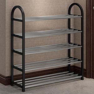 SER מפעל מחיר יצרן ספק חדש אופנה עמיד מגולוון צינור מתלה נעליים - Product Image 5