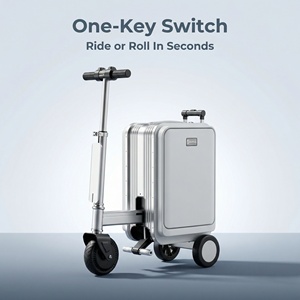 Meilleur Compagnon de Voyage : Valise Intelligente à Roulettes, Scooter Électrique 12 km/h, Bagage Homologué pour Adultes, Cadre en Aluminium, Sac à Roulettes Porteur - Product Image 5