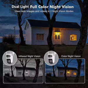 Nouvelle Caméra Mini YIIOT 2025 pour la Maison, Double Objectif, Sans Fil, Projecteur PTZ, Caméra Numérique Extérieure Étanche - Product Image 5