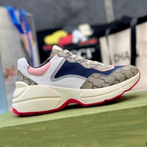 Vente directe d'usine 2025 de chaussures de course tendance de haute qualité, dessus en cuir véritable, fermeture à lacets - Product Image 2