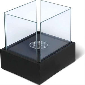 Meilleur <span class=keywords><strong>prix</strong></span> Mini cheminée de table manuelle personnalisée en métal à combustible au <span class=keywords><strong>bio</strong></span>éthanol utilisation intérieure et extérieure avec chauffage à flamme véritable - Product Image 2