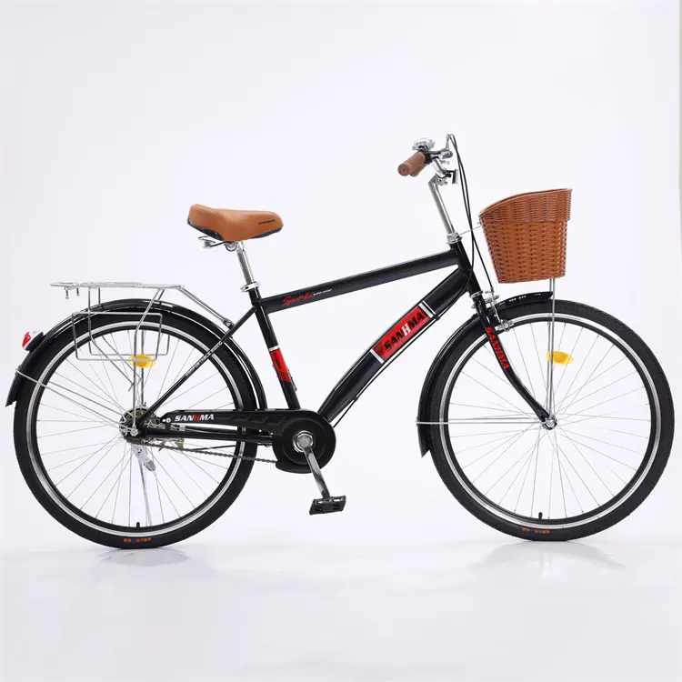 Bicicleta para mujeres adultas caminando al trabajo ligero para hombres solo coche urbano velocidad variable 24 pulgadas