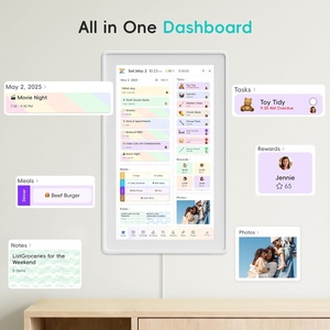 INSOVISION 15.6" Smart <b>Calendar</b> Touchscreen with 1080p HD Video One-Tap Video Creation MP3 Support Wi-Fi Clock Built-in Software - Product Image 1