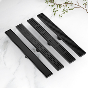 Watermark gạch cống sàn cống vòi hoa sen kênh tuyến tính phòng tắm thoát nước sàn kênh chất thải sàn gạch chèn - Product Image 2