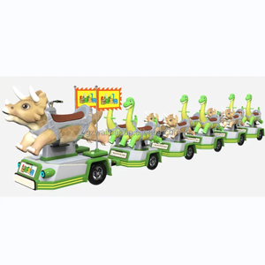 Nuevo Diseño de <span class=keywords><strong>Tren</strong></span> Eléctrico de Dinosaurios para Parques, Divertidos Modelos de Dibujos Animados, <span class=keywords><strong>Tren</strong></span> Turístico para Exteriores, Juego de Trenes Eléctricos sin Rieles para Adultos - Product Image 1