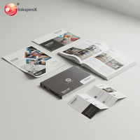 Impression de brochures d'instructions de produits pliés sur mesure, manuel d'utilisation différent, flyer, directement de l'usine