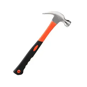 Industrial High Hardness Nails Claw Hammer 8oz 16oz 24oz Construction Tool Martillo Carpenter Hammer woodworking