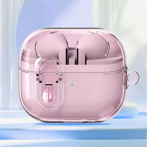 Para Samsung <span class=keywords><strong>Buds</strong></span> 3 Pro <span class=keywords><strong>Funda</strong></span> transparente con bloqueo seguro <span class=keywords><strong>Funda</strong></span> para auriculares para Samsung <span class=keywords><strong>Galaxy</strong></span> <span class=keywords><strong>Buds</strong></span> 3 Pro Buzz 3 Pro Fundas TPU PC Fundas - Product Image 5