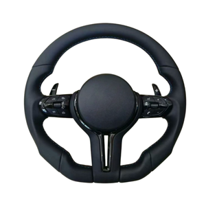 Zwart lederen stuurwiel M Performance voor BMW F30 F31 F10 F32 F33 F39 F80 F82 F87 E84 E83 2 3 5 Serie X1 X2 X3 X4 X5 X6 - Product Image 6