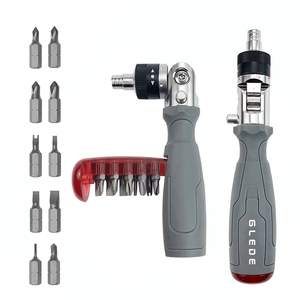 Kit d'outils de réparation magnétique à cliquet GLEDE 10-en-1 avec poignée en plastique, tournevis pour la réparation de voitures, meubles, appareils électroménagers et bricolage - Product Image 3