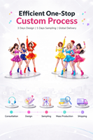 WEIMEI ODM Support acrylique personnalisé multi-emplacements pour concert Kpop, double face, transparent, non toxique, pour plusieurs personnages d'idols, cadeau pour fans de spectacle en direct