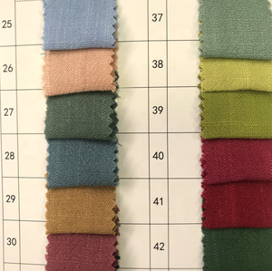 リネンテーブルクロスドレス女性リネンバッグ卸売織布粘着亜麻砂洗浄生地 - Product Image 5